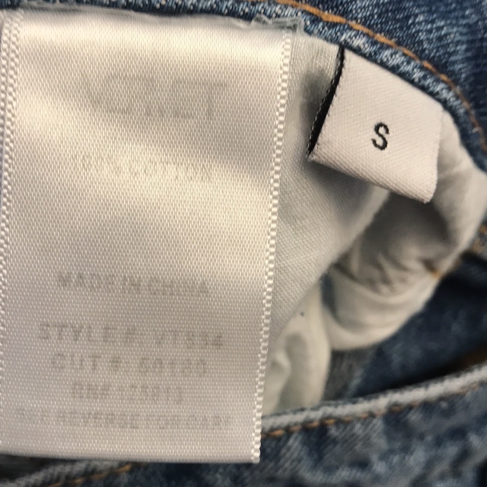 Vervet brand size S denim miniskirt - Picture 4 of 4